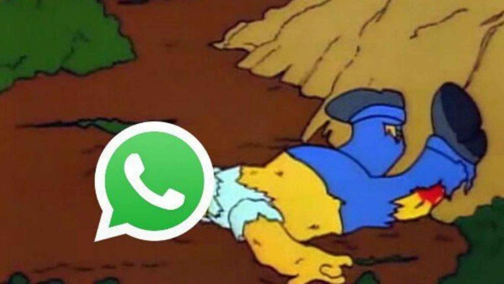 WhatsApp se cayó.