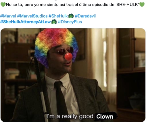 Memes de She-Hulk y Daredevil