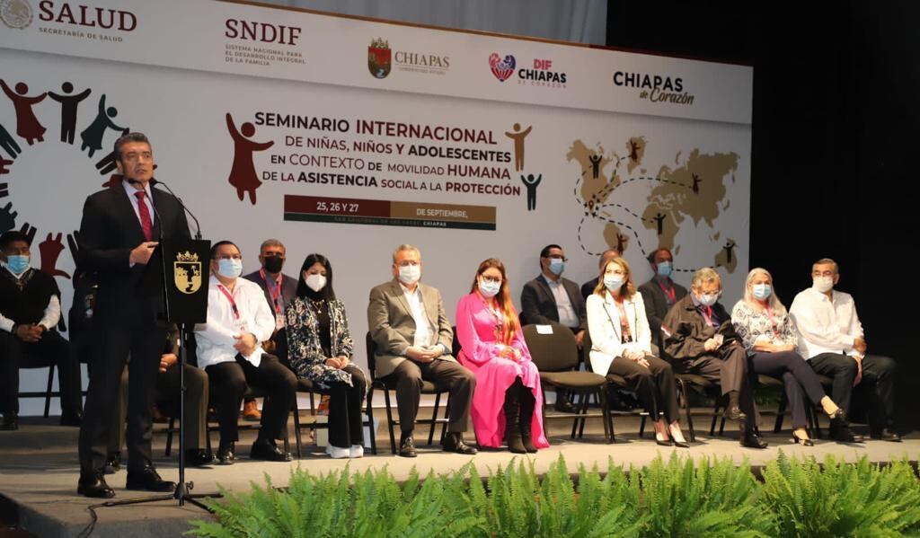 Chiapas inaugura Seminario Internacional “Niñas, Niños y Adolescentes en Contexto de Movilidad Humana”