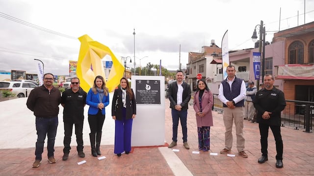 Tere Jiménez inaugura Plazoleta de la Guayaba en Calvillo