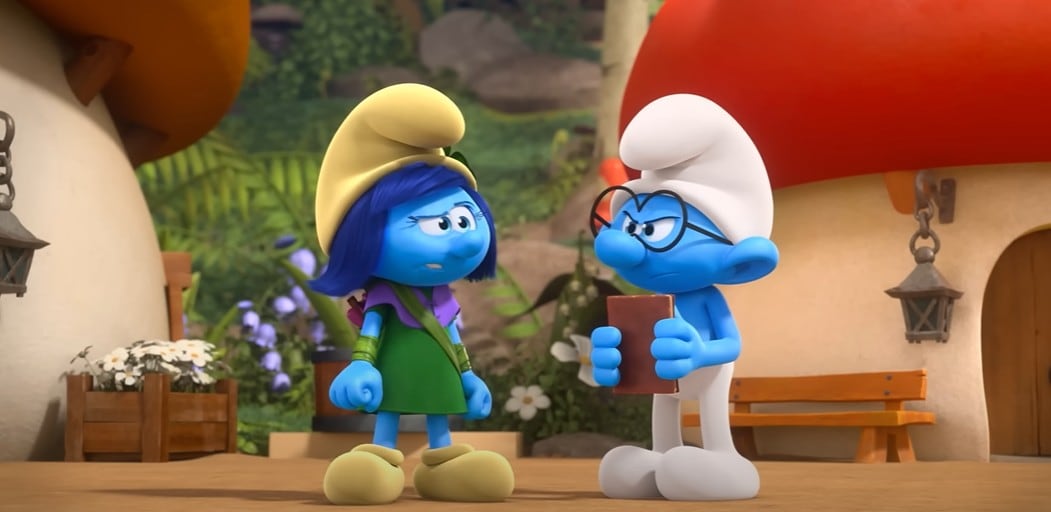 Papa Smurf is a baby