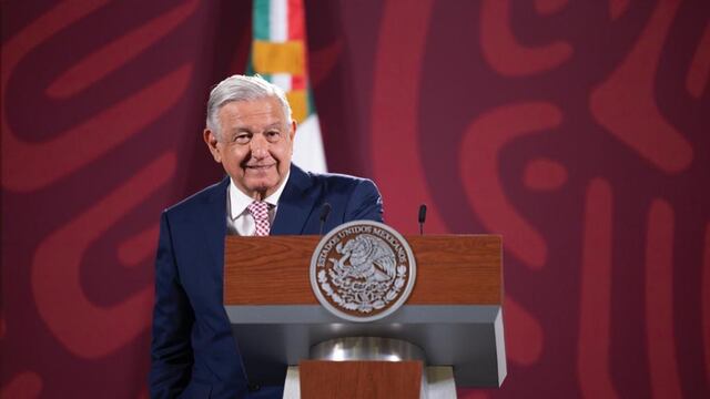 AMLO en la conferencia mañanera del 27 de junio de 2022