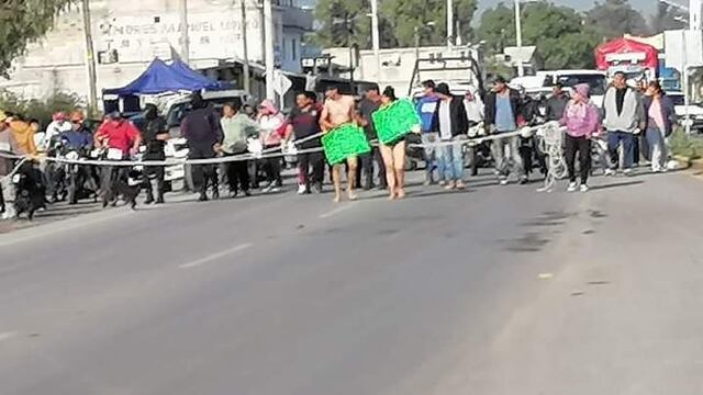 Pareja de presuntos ladrones es exhibida en Actopan