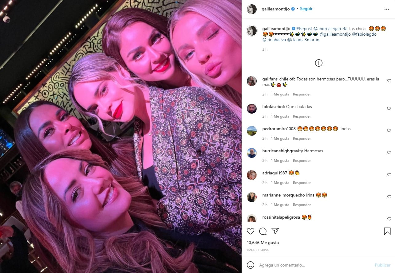 Galilea Montijo presume reunión con grandes actrices