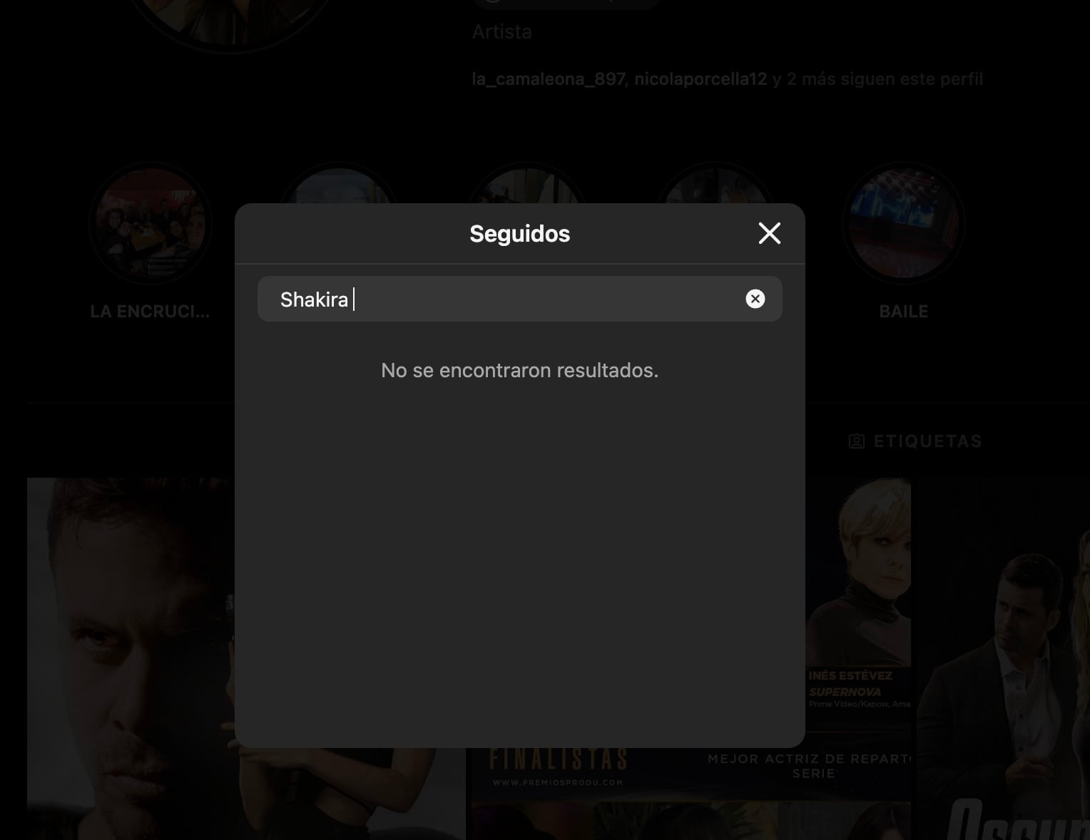 Candela Márquez ya no le dio follow a Shakira