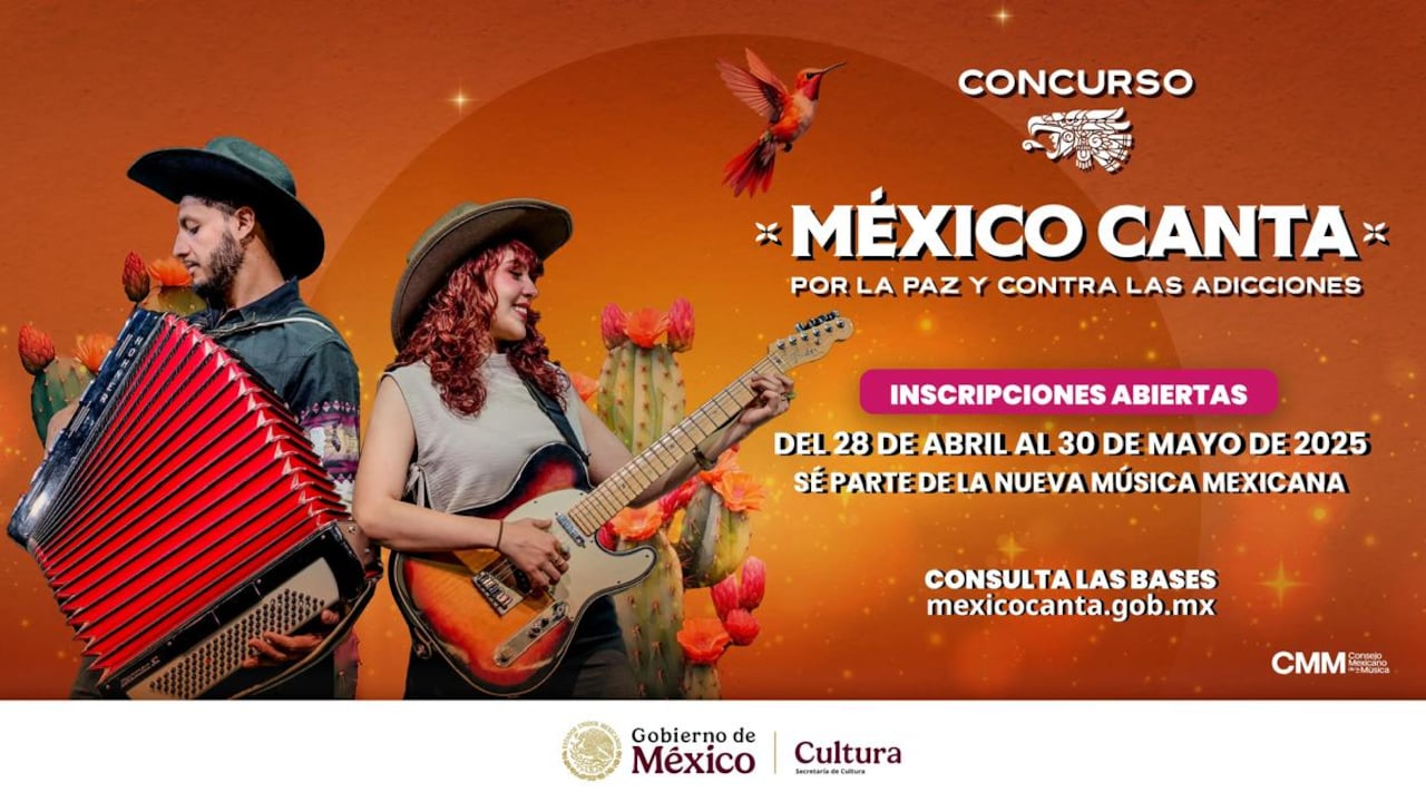 Estado de México lidera registros en “México Canta”, primer concurso binacional de música