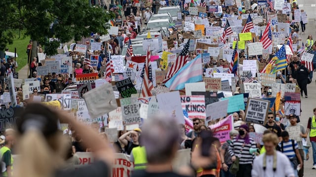 No Kings Day: protestas en Cincinnati