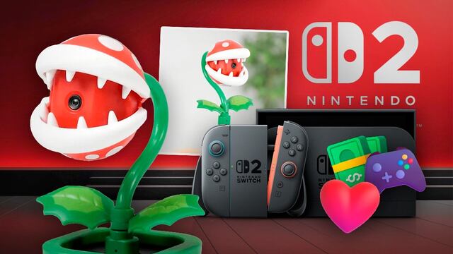 La cámara Hori de Planta Piraña para Nintendo Switch 2