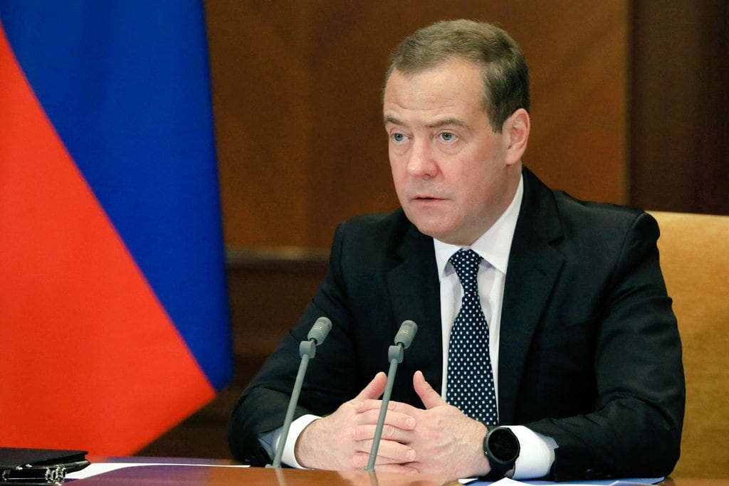 Dmitry Medvedev, vicepresidente del Consejo de Seguridad de la ONU de Rusia