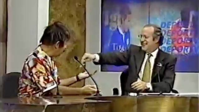 El día que José Ramón Fernández presumió su consumo de drogas en pleno programa de TV