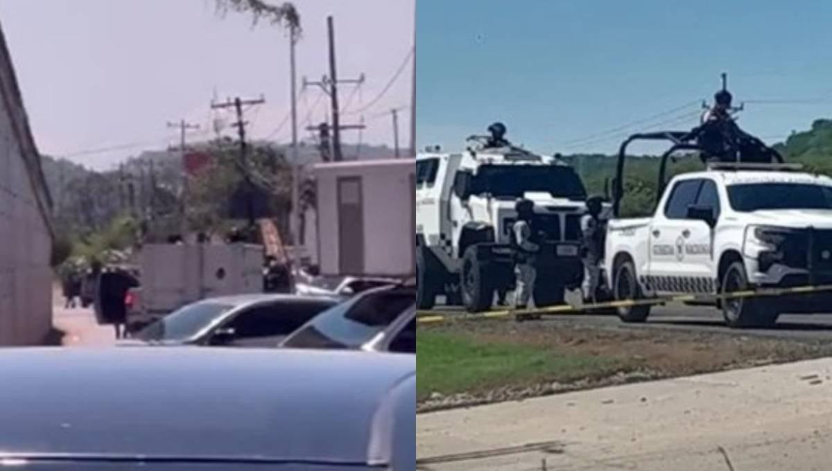 Balacera en la salida sur de Culiacán