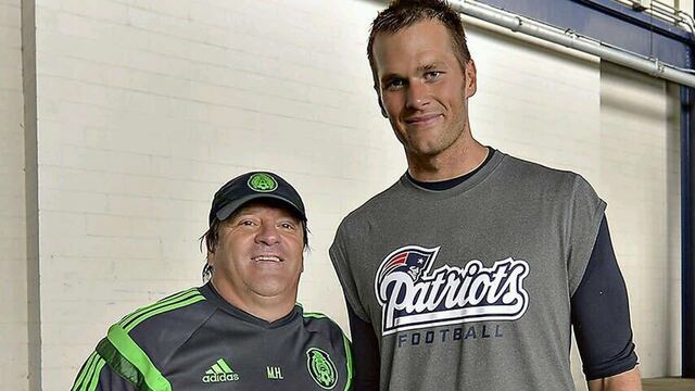 Miguel Herrera y Tom Brady