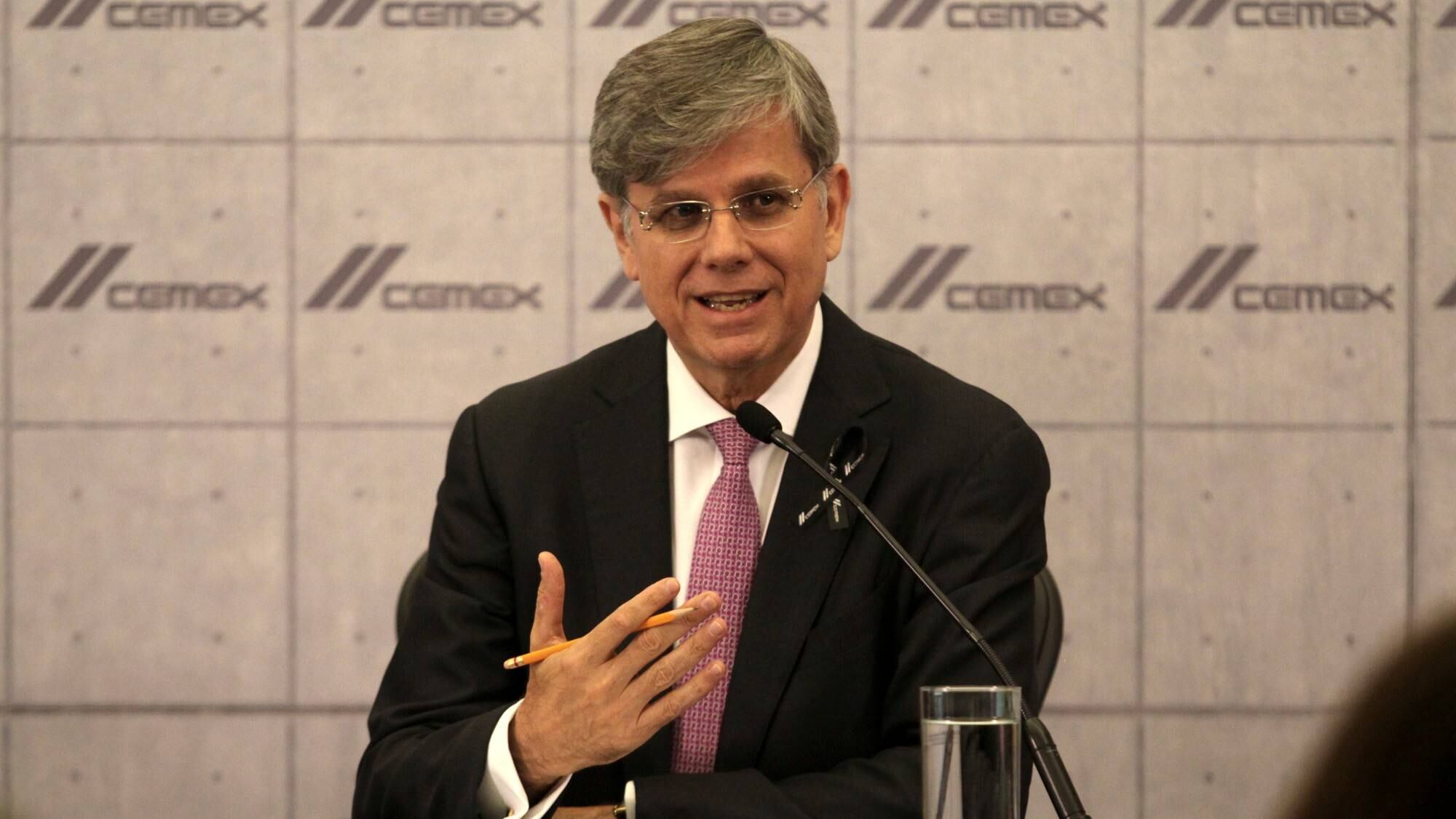 El director de Cemex, Fernando González Olivieri.