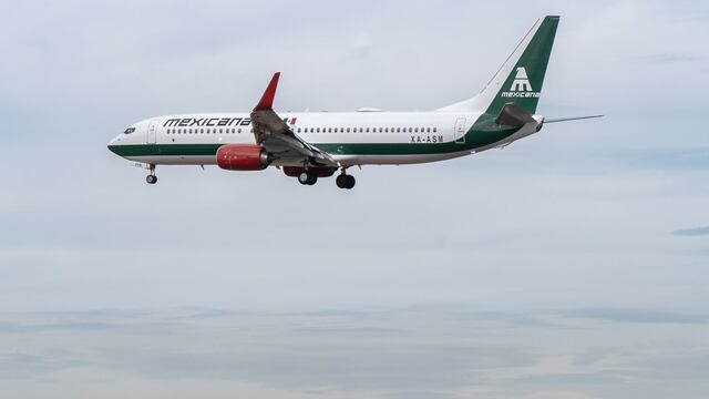 Avión de Mexicana de Aviación, tipo Boeing 737-8MC