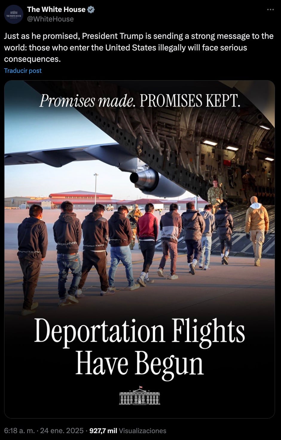 Deportaciones en Estados Unidos