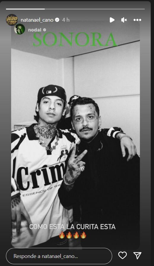 Natanael Cano y Christian Nodal