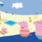 Dibujos de George, el hermano de Peppa Pig con temática de playa: 7 plantillas bonitas para imprimir y colorear