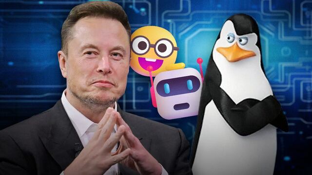 Elon Musk anuncia la opción “Análisis de Grok” para hilos de Twitter inspirado en Los pingüinos de Madagascar