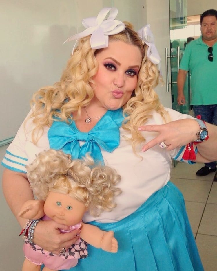 Sheyla Tadeo en su personaje de Zoila.