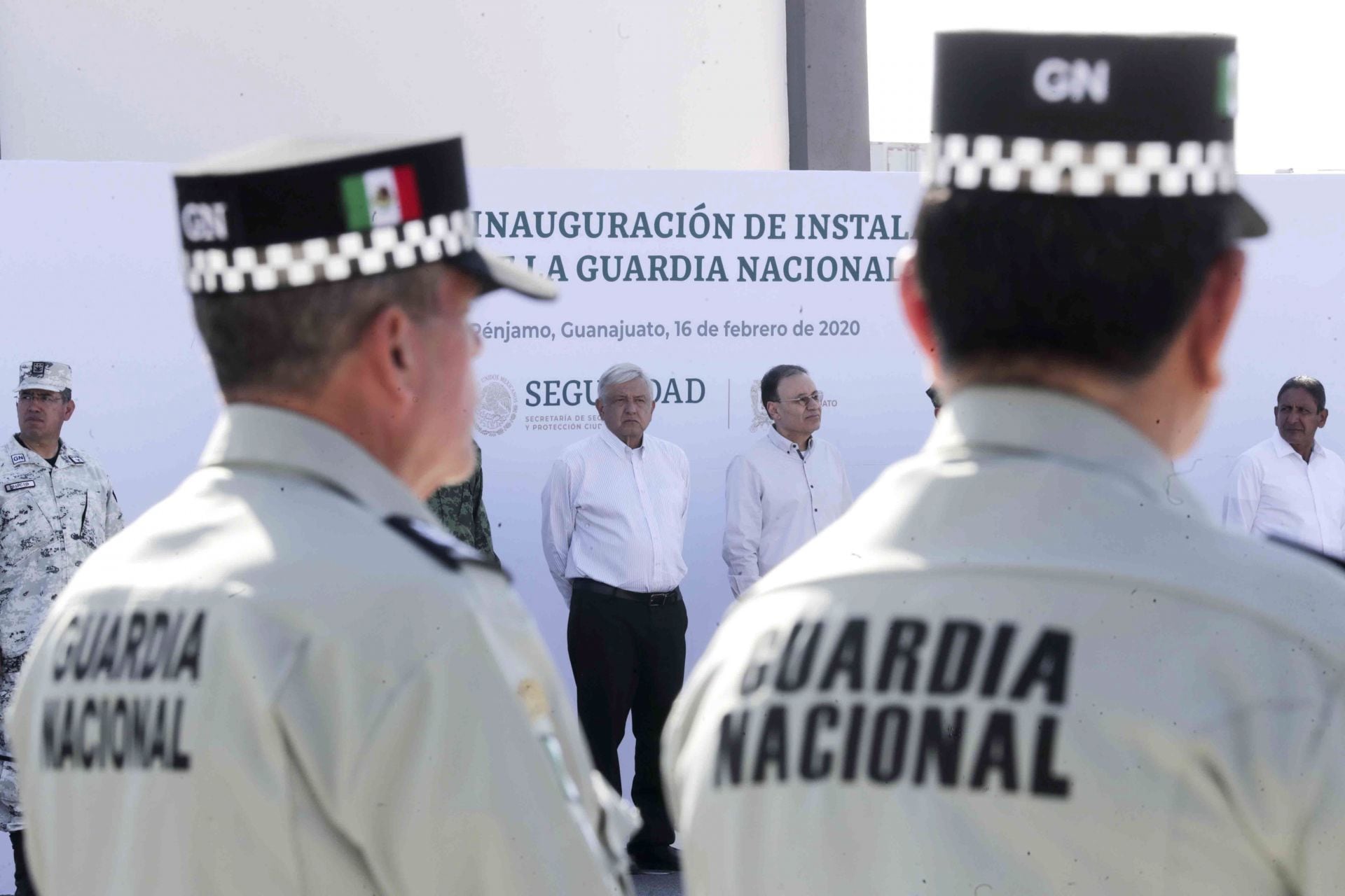Elementos de Guardia Nacional.