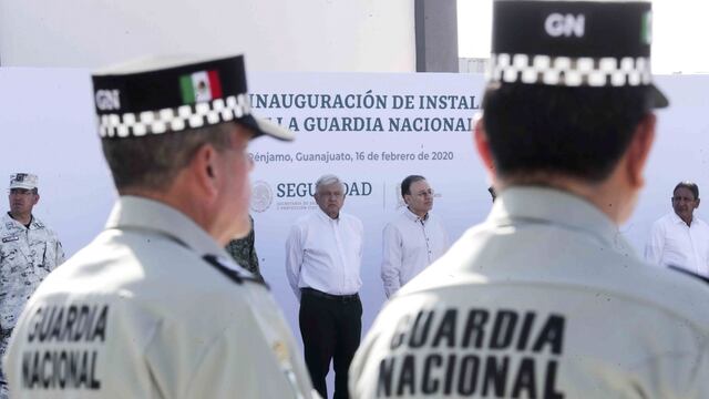 Elementos de Guardia Nacional.