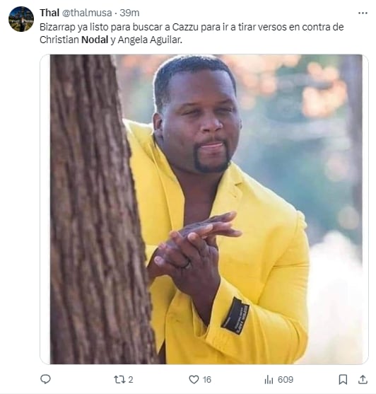 Memes de Ángela Aguilar y Christian Nodal