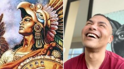 “Callo de Hacha” dice que emparenta con Cuauhtémoc, el último emperador azteca