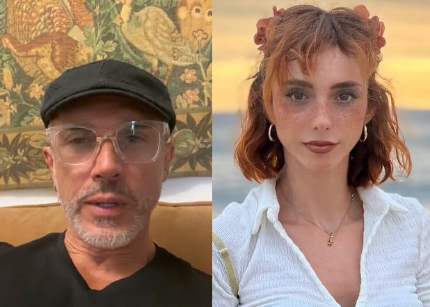 Sergio Mayer y Natalia Téllez