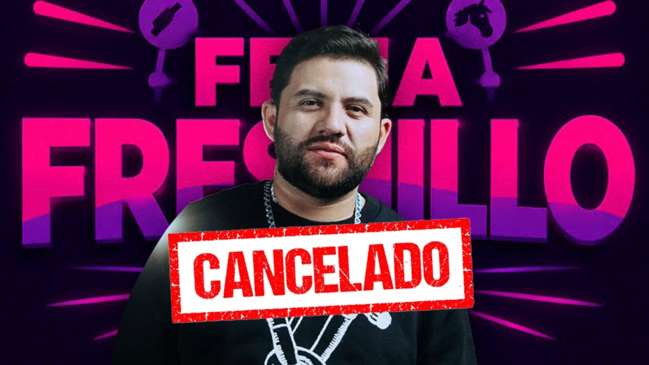 Luis R. Conriquez no se presentará en la Feria Nacional de Fresnillo 2026