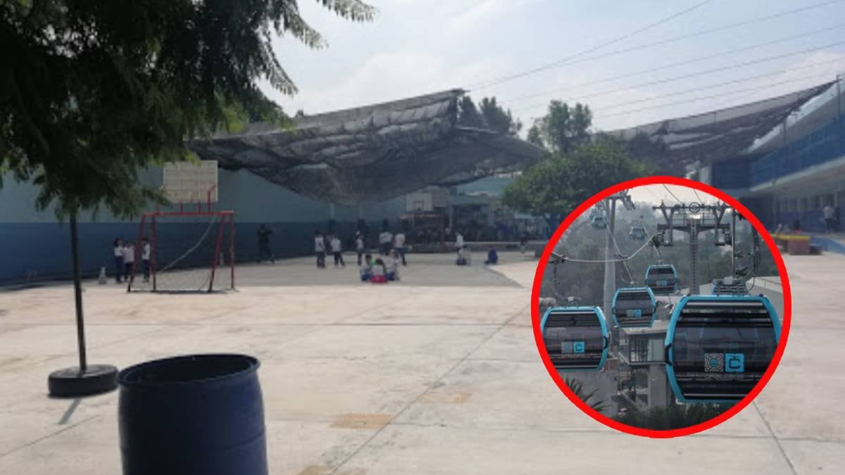 ¿Qué pasó en la Escuela Primaria “El Pípila”? Les colocaron un pilote para la Línea 3 del Cablebús y protestan