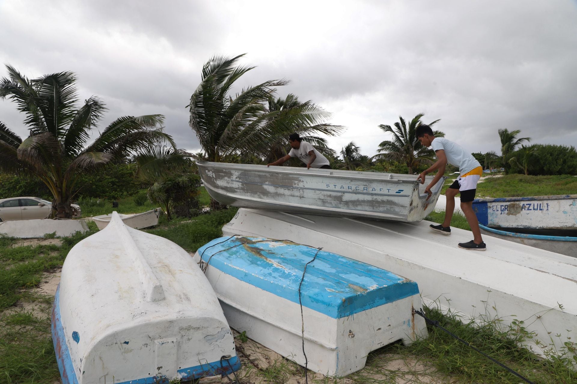 Huracán Milton en Yucatán
