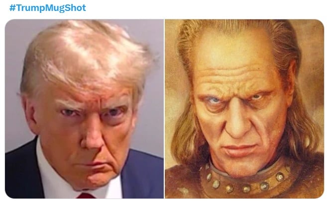 Foto de Donald Trump arrestado dejó una ola de memes