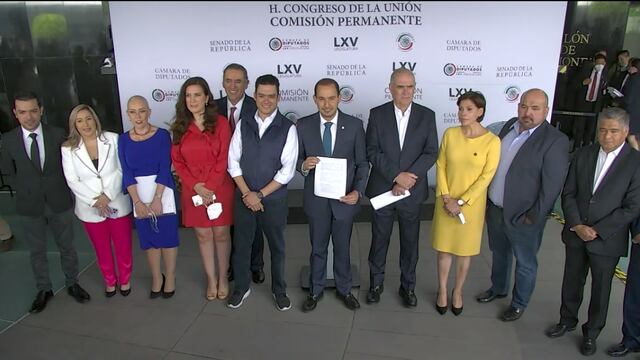 PAN presenta su iniciativa de reforma electoral ante el Senado