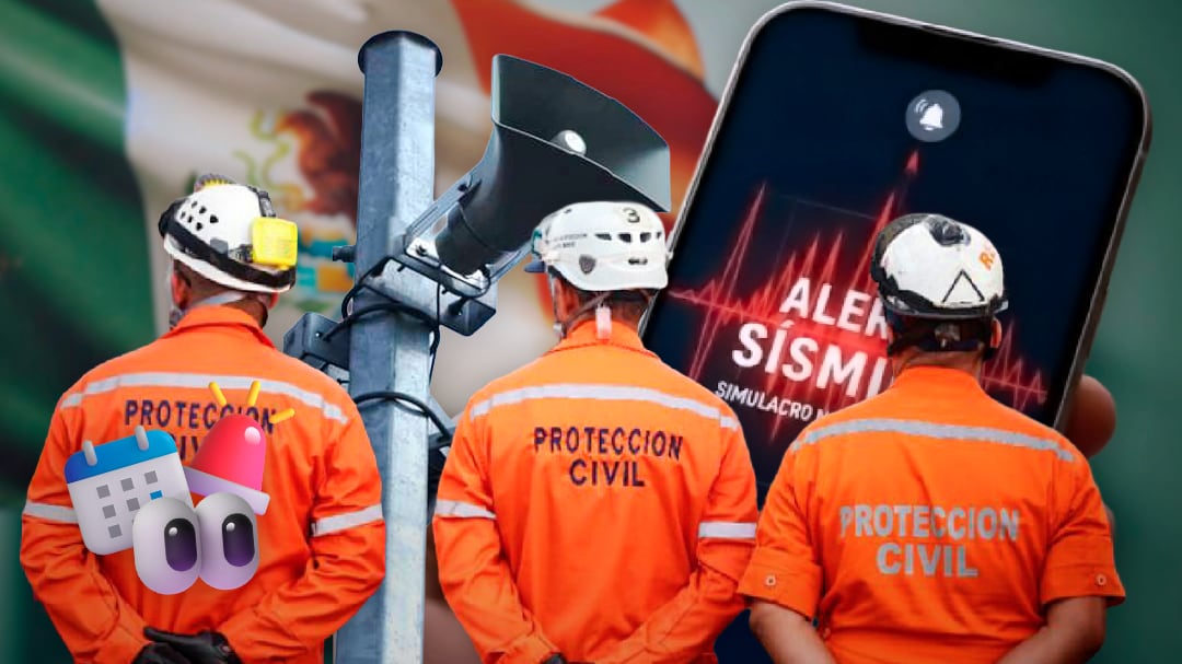 ¡Que no se te pase! Esta es la fecha del primer simulacro nacional en México