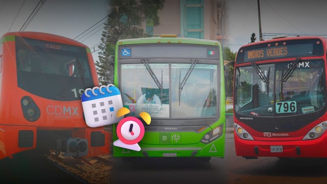 Checa los horarios del transporte público en CDMX para el 16 de marzo