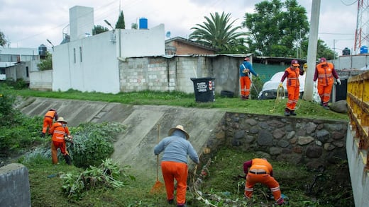 Gobierno de Pepe Chedraui refuerza acciones preventivas por lluvias en San Jerónimo Caleras