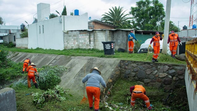 Las labores forman parte de las acciones del Comité de Fenómenos Hidrometeorológicos “Tláloc” para reducir riesgos.