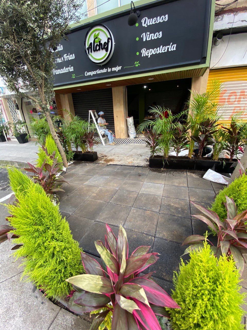 Jardinera con Alchef