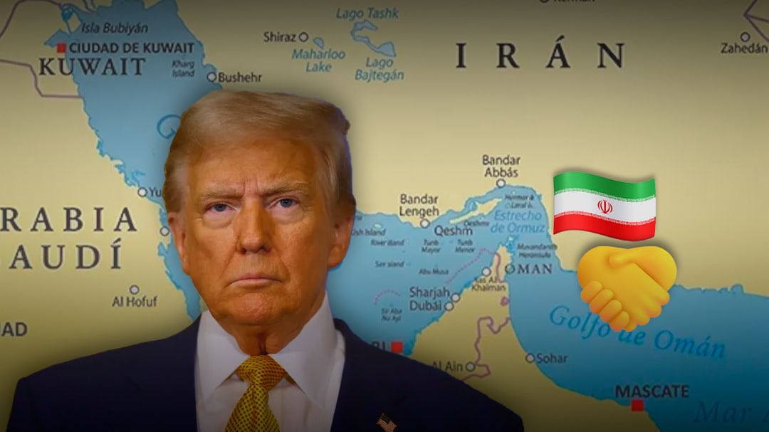Trump afirma negociaciones con Irán y menciona “regalo” en Ormuz