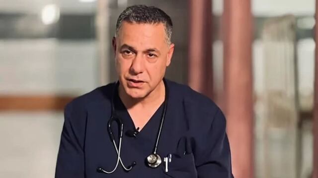 Doctor Hussam Abu Safiya, director de hospital en Gaza