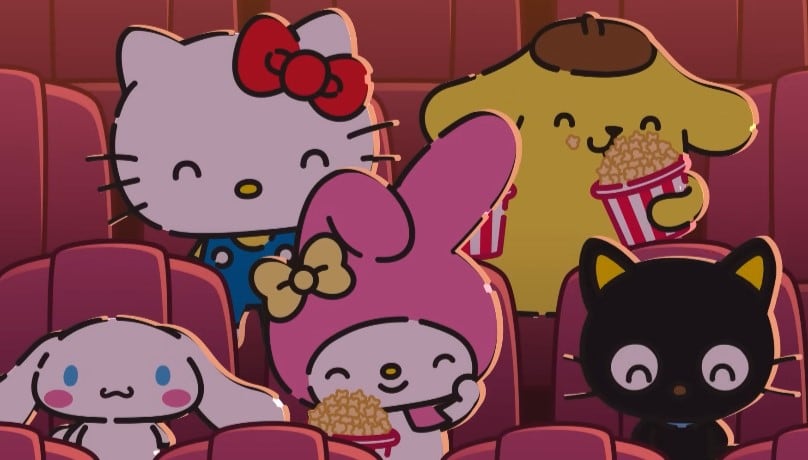 Hello Kitty y Kuromi celebran El Día de San Valentín