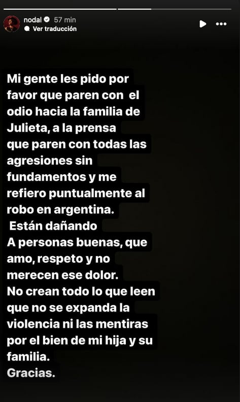 Christian Nodal pide detener hate a la familia de Cazzu; ellos no le robaron en Argentina.