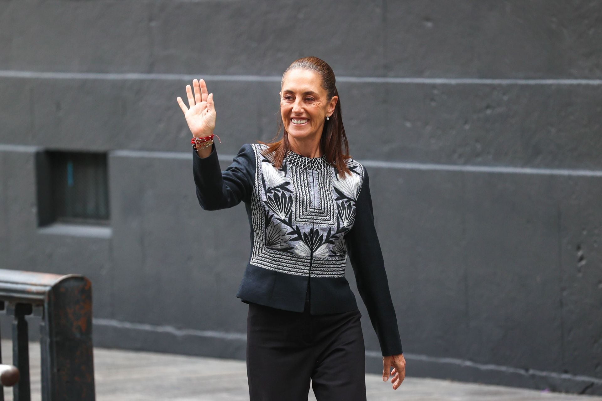 Claudia Sheinbaum acudió al primer informe de actividades de la Suprema Corte de Justicia de la Nación