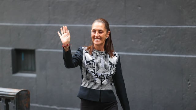 Claudia Sheinbaum acudió al primer informe de actividades de la Suprema Corte de Justicia de la Nación