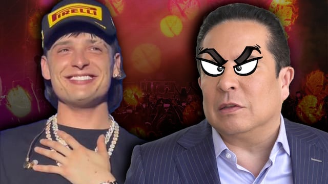 Gustavo Adolfo Infante anda bien enojado con Peso Pluma