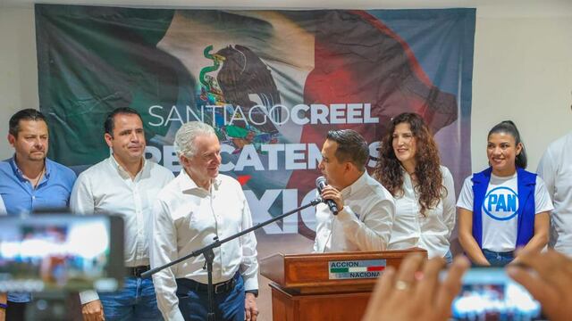 Santiago Creel quiere rescatar a México y devolverle su transparencia si resulta ganador de las elecciones 2024