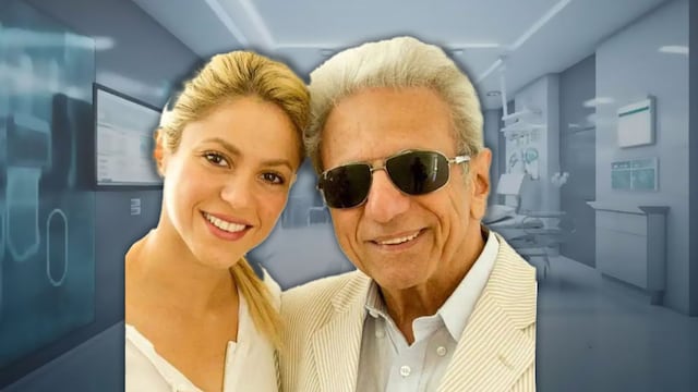 Padre de Shakira estaría hospitalizado