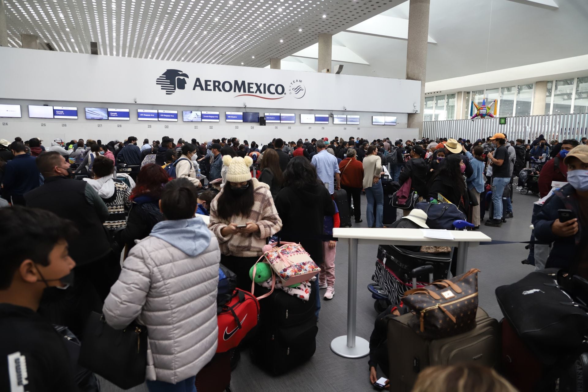 Pasajeros de Aeroméxico