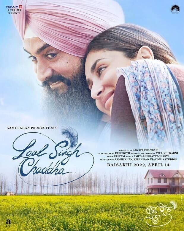 Cartel película 'Laal Singh Chaddha'