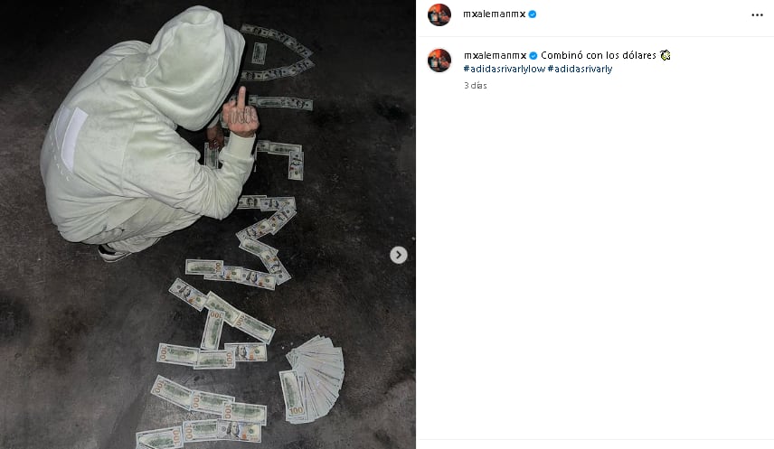 Alemán cierra los comentarios de su Instagram tras ser acusado de violentador.